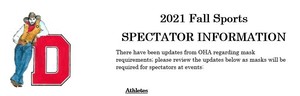 2021 Fall Sports Spectator Information