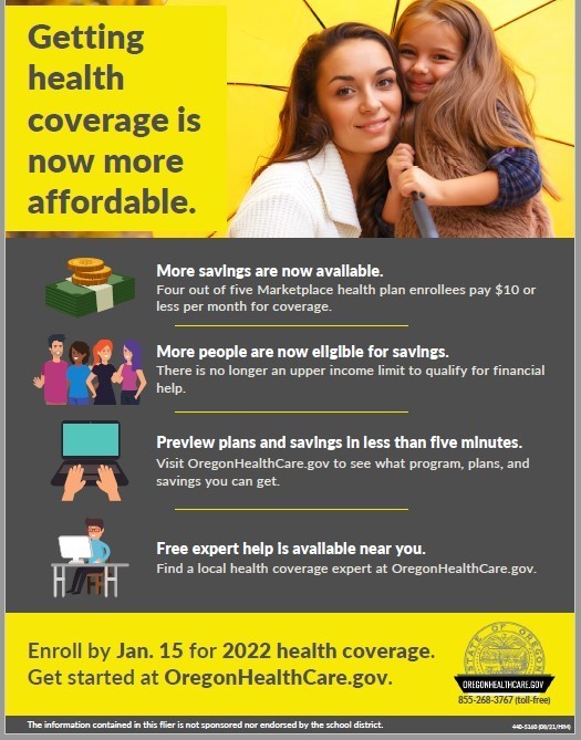 Oregon Health Plan Flyer
