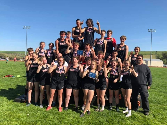 The Dufur Ranger Girls and Boys Track teams are the 2019 District Champs! On.To.State!🥇
